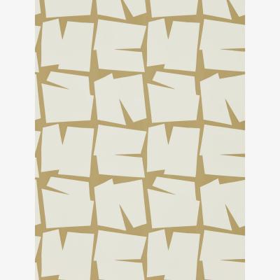 The Rug Seller Moqui Geometric Wallpaper 111805 by Scion in Caramel Brown&nbsp;Roll