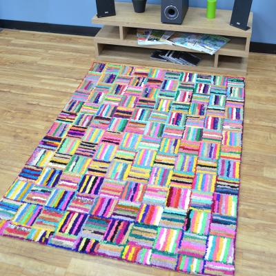 The Rug Seller Cotton Chindi Sunshine Multicoloured Rugs 02&nbsp;120x170cm
