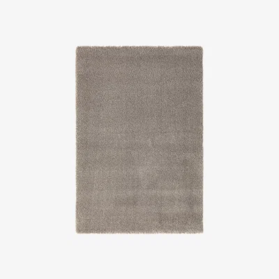 The Rug Seller Galaxy Plain Shaggy Rugs in 45801 917 in Brown
