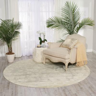 The Rug Seller Nourison Twilight Circular Rugs TWI09 in Ivory&nbsp;244x244cm