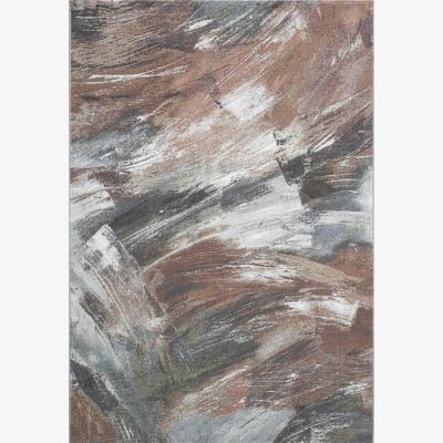 The Rug Seller Galleria Modern Abstract 63465 7270 Rugs in Rust Brown