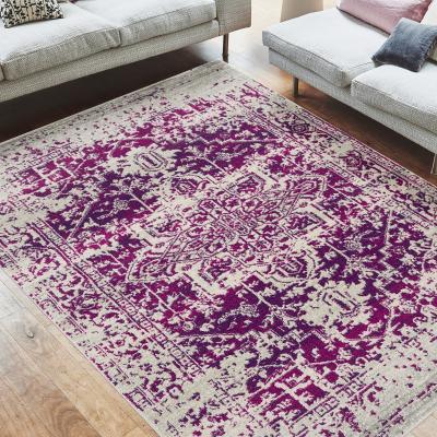 The Rug Seller Nova Rugs NV08 in Antique Red