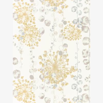 The Rug Seller Moku Wallpaper 111652 by Harlequin in Ochre Seaspray&nbsp;Roll