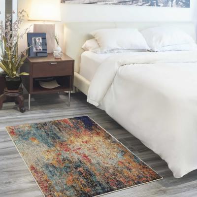 The Rug Seller Celestial Abstract Rugs CES15 in Multicolour by Nourison&nbsp;119x180cm