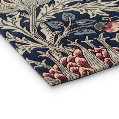 The Rug Seller Artichoke Runner Rugs 127108 in Mineral By William Morris