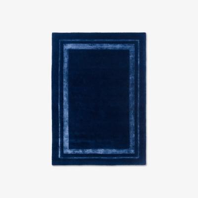 The Rug Seller Redbrook Wool 081808 Rug by Laura Ashley in Midnight Blue&nbsp;200x280cm