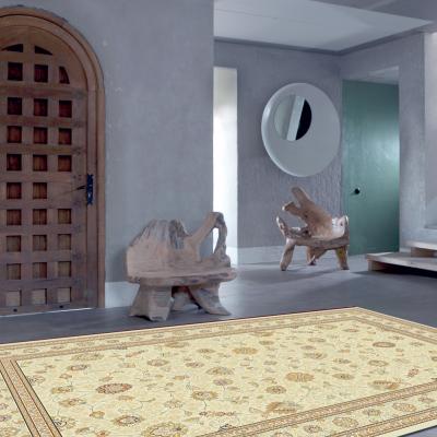 The Rug Seller Noble Art Traditional Bordered Rugs 6529 190 in Cream&nbsp;160x230cm