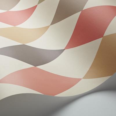 The Rug Seller Punchinello Wallpaper 2009 by Cole & Son in Coral GreenRoll