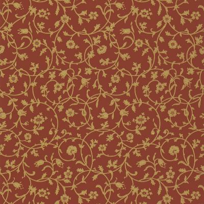 The Rug Seller Medway Wallpaper 109 by Morris & Co in Terracotta Orange&nbsp;Roll