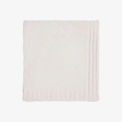 The Rug Seller Nalu Ona Knitted Throw by Nicole Sherzinger in Ivory&nbsp;130x170cm