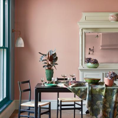 The Rug Seller Elite Emulsion Paint by Zoffany in Tuscan Pink5