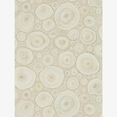 The Rug Seller Alnwick Logs Wallpaper 216507 by Sanderson in Birch White&nbsp;Roll