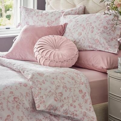 The Rug Seller Aria Floral Bedding Set by Laura Ashley in Blush Pink220x260cm