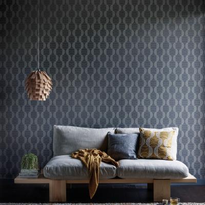 The Rug Seller Shinku Geometric Wallpaper 111939 by Scion in Truffle Grey&nbsp;Roll