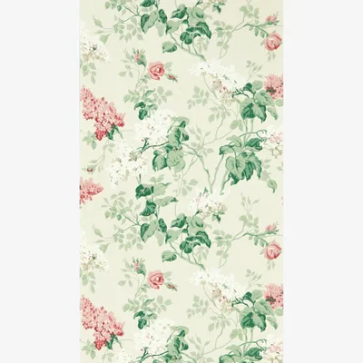 The Rug Seller Sommerville Wallpaper 217050 by Sanderson in Blush Grey Birch&nbsp;Roll