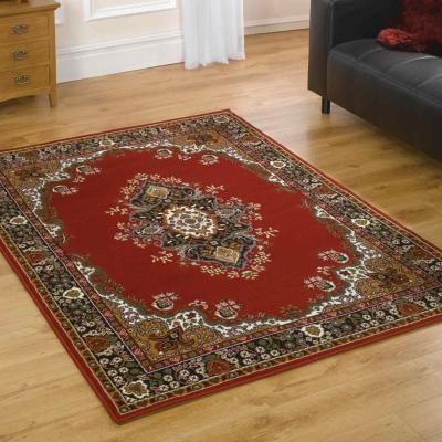 The Rug Seller Lancaster Traditional Rugs in Red