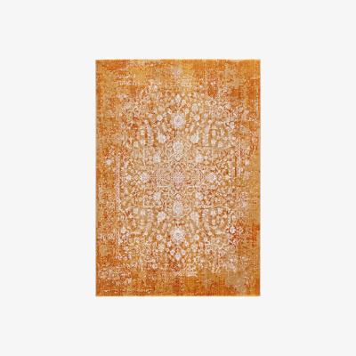 The Rug Seller Venetian Traditional Medallion Rug in Papaya Orange&nbsp;120x170cm