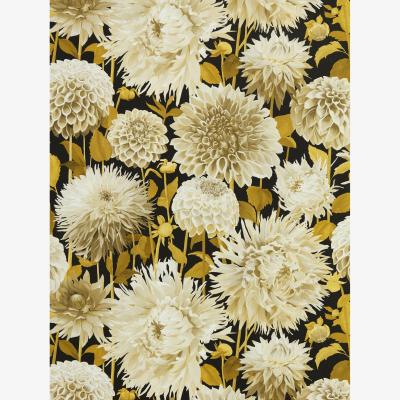 The Rug Seller Dahlia Wallpaper 2112846 by Harlequin in Fig Blossom Nectar Black Earth&nbsp;Roll