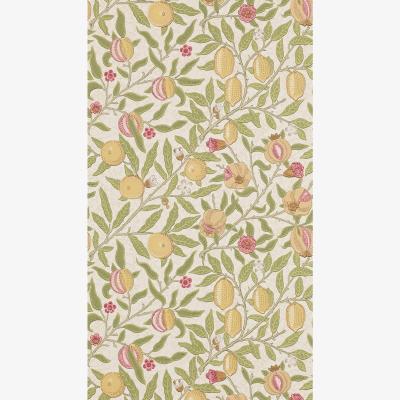 The Rug Seller Fruit Wallpaper 210395 by Morris & Co in Limestone Artichoke&nbsp;Roll