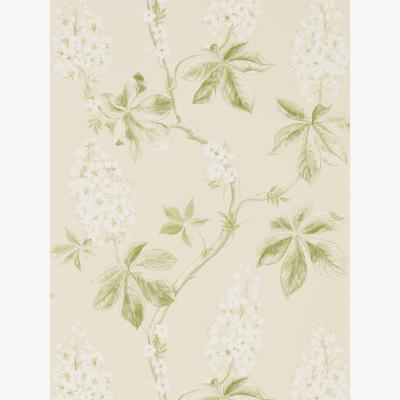 The Rug Seller Chestnut Tree Wallpaper 215707 by Sanderson in Lemon Yellow&nbsp;Roll