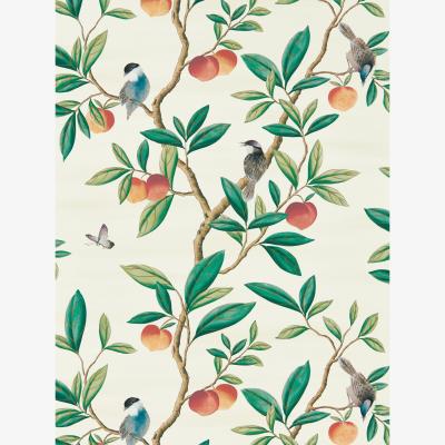 The Rug Seller Ella Wallpaper 112906 by Harlequin in Fig Blossom Fig Leaf Nectarine&nbsp;Roll