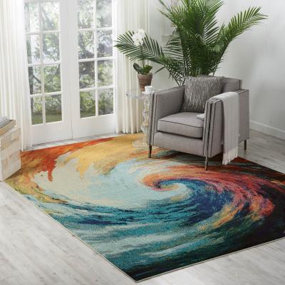 The Rug Seller Celestial Rugs CES07 Wave by Nourison