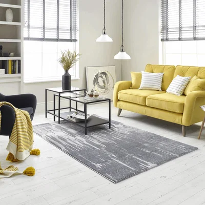 The Rug Seller High Rise Rugs 6469B in Grey&nbsp;160x230cm