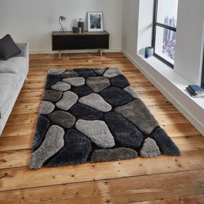 The Rug Seller Noble House Rugs NH 5858 in Grey Cobalt