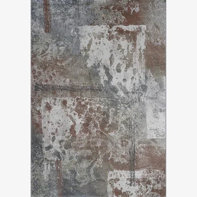 The Rug Seller Galleria Modern Abstract Rugs 63765 6250 in Terracotta Orange200x290cm