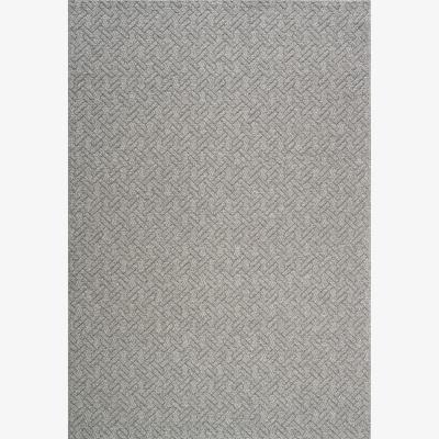 The Rug Seller High Line Geometric Wool Rugs 99031 3030 in Grey240x330cm