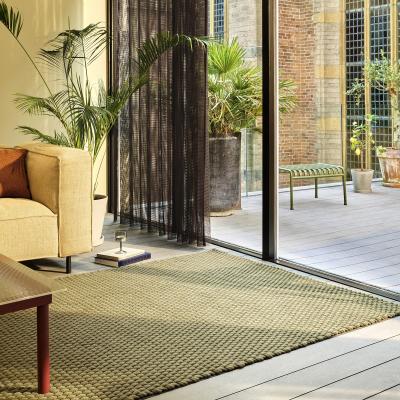 The Rug Seller Lace Indoor Outdoor Rugs 497207 by Brink & Campman in Thyme Pine