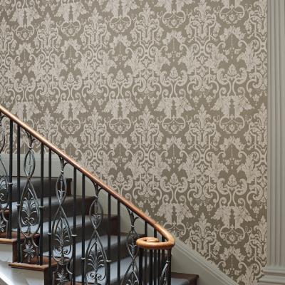 The Rug Seller Marmorino Wallpaper 312034 by Zoffany in Harbour Grey&nbsp;Roll