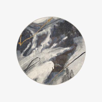 The Rug Seller Galleria Abstract Circle Round Rugs in 63529 2626 Multi
