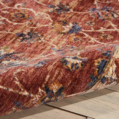 The Rug Seller Lagos Rugs by Nourison LAG02 in Brick