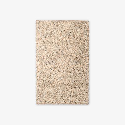 The Rug Seller Pebble Shaggy Rugs in Natural Sand 129811 By Brink and Campman