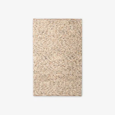 The Rug Seller Pebble Shaggy Rugs in Natural Sand 129811 By Brink and Campman
