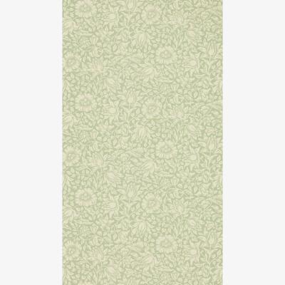The Rug Seller Mallow Wallpaper 216678 by Morris & Co in Apple Green&nbsp;Roll