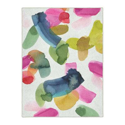 The Rug Seller Pedro 15402 Abstract Paint Rug in Multi by Bluebellgray&nbsp;170x230cm