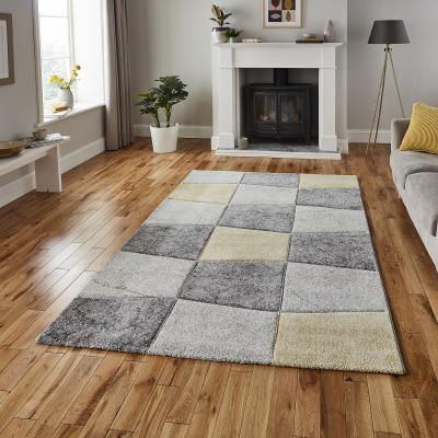 The Rug Seller Brooklyn 22192 Modern in Grey Yellow&nbsp;120x170cm