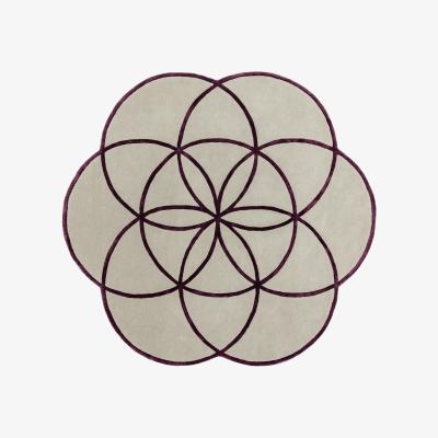 The Rug Seller Lotus Rugs in Purple