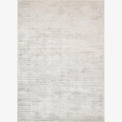 The Rug Seller Luzon Distressed Geometric LUZ807 Rugs in Grey Ivory