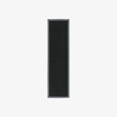 The Rug Seller Sisal Hallway Runners in Black Grey&nbsp;68x240cm