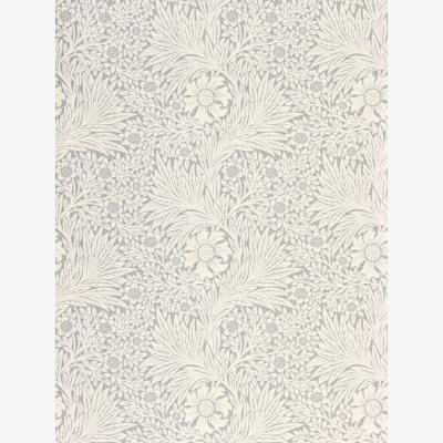 The Rug Seller Pure Marigold Wallpaper 216536 by Morris & Co in Cloud Grey&nbsp;Roll