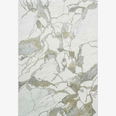 The Rug Seller Milano 46014 6191 Abstract Marble Rugs in Grey