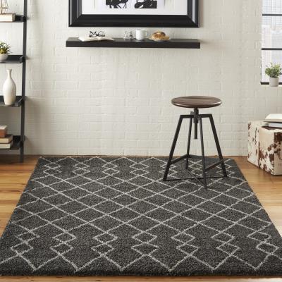 The Rug Seller Martil Rugs MAT01 in Charcoal