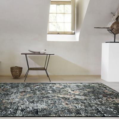 The Rug Seller Canyon Abstract Modern Rugs 52023 3535 in Black