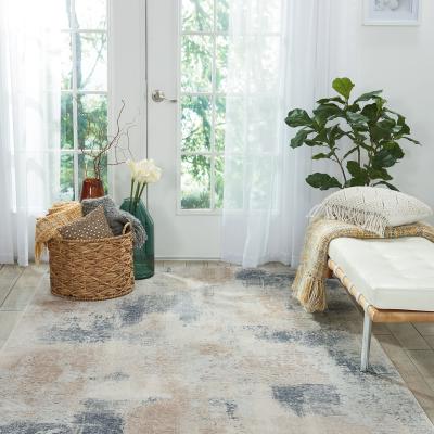 The Rug Seller Rustic Textures Rugs RUS02 in BGEGY&nbsp;282x389cm