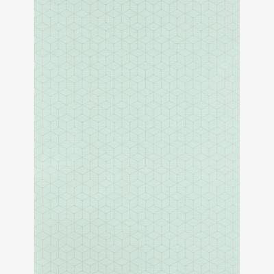 The Rug Seller Vault Geometric Wallpaper 112087 by Harlequin in Seaglass Green&nbsp;Roll