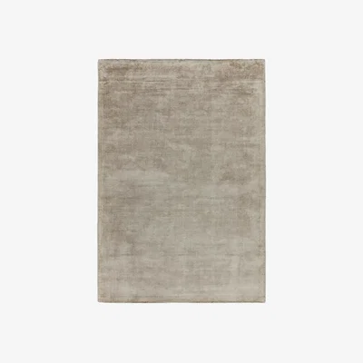 The Rug Seller Reko Plain Vicose Rugs in Smoke&nbsp;160x230cm