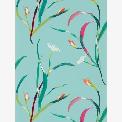 The Rug Seller Saona Wallpaper 111755 by Harlequin in Lagoon Blue ZestRoll